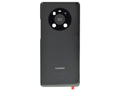 Huawei Mate 40 Pro - Cover batteria + Vetrino Camera + Adesivi Black