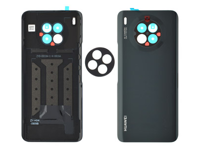 Huawei Nova 8i - Cover batteria + Vetrino Camera + Adesivo Starry Black