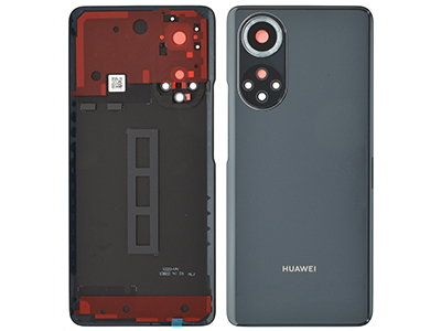 Huawei Nova 9 - Cover batteria + Vetrino Camera + Adesivo Black