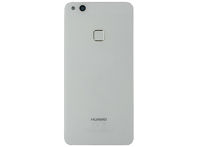 Huawei P10 Lite - Cover batteria + Vetrino Camera + Lettore Impronta Bianco