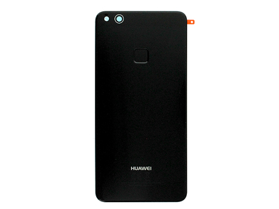 Huawei P10 Lite - Cover batteria + Vetrino Camera + Lettore Impronta Nero