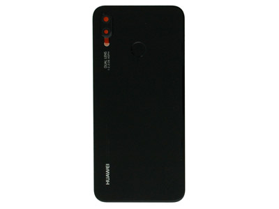 Huawei P20 Lite - Cover batteria + Vetrino Camera + Lettore Impronta Nero