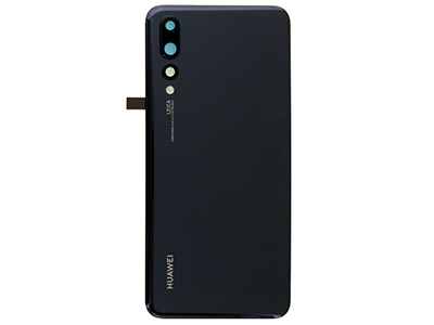 Huawei P20 Pro - Cover batteria + Vetrino Camera + Sensore Nero