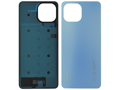 Xiaomi Mi 11 Lite - Cover Batteria + Adesivi Bubblegum Blue