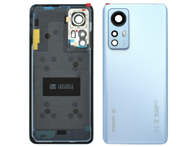 Xiaomi Xiaomi 12 - Back Cover + Camera Lens + Adhesive Blue