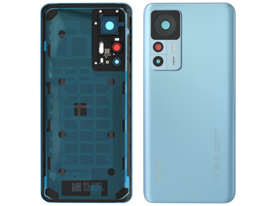 Xiaomi Xiaomi 12T - Back Cover + Camera Lens + Adhesive Blue