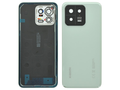 Xiaomi Xiaomi 13 - Cover Batteria + Vetrino Camera + Adesivi Lite Green