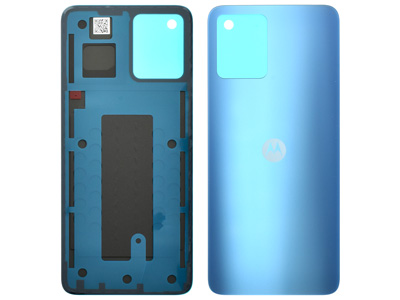 Motorola Moto G14 - Back Cover + Adhesive Sky Blue