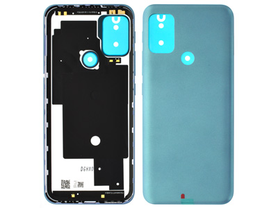 Motorola Moto G20 - Cover Batteria + Tasti Laterali Breeze Blue
