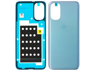 Motorola Moto G31 - Cover Batteria + Adesivi Baby Blue