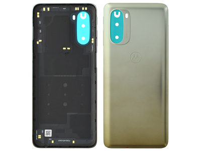 Motorola Moto G51 5G - Cover Batteria + Tasti Laterali Bright Silver