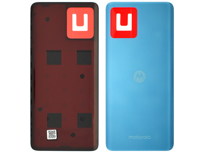 Motorola Moto G72 - Back Cover + Adhesives Polar Blue