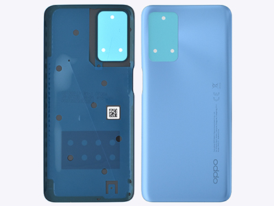 Oppo A16s - Cover Batteria + Adesivi Pearl Blue