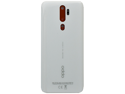 Oppo A5 2020 - Cover Batteria + Adesivi Dazzling White