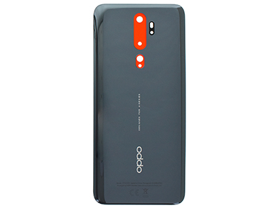 Oppo A5 2020 - Cover Batteria + Adesivi Mirror Black
