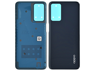 Oppo A54s - Cover Batteria + Adesivi Crystal Black