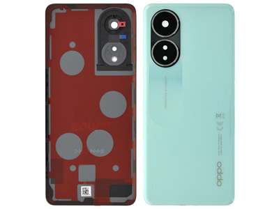 Oppo A58 4G - Back Cover + Camera Lens + Adesive Dazzling Green