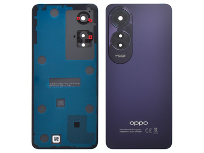 Oppo A60 - Back Cover + Camera Lens + Adesive Midnight Purple