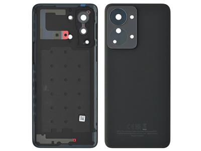 OnePlus OnePlus Nord 2T 5G - Cover Batteria + Vetrino Camera + Adesivi Black