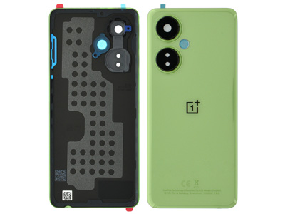 OnePlus OnePlus Nord CE3 Lite 5G - Cover Batteria + Vetrino Camera + Adesivi Pastel Lime