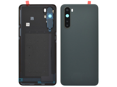 OnePlus OnePlus Nord - Cover Batteria + Vetrino Camera + Adesivi Gray Ash
