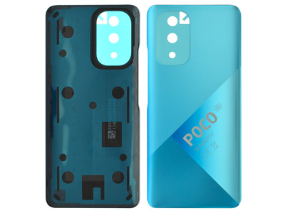 Xiaomi Poco F3 - Cover Batteria + Adesivi Deep Ocean Blue