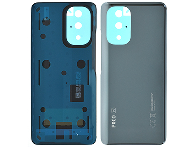 Xiaomi Poco F3 - Back Cover + Adhesives Night Black