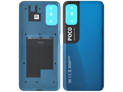 Xiaomi Poco M3 Pro 5G - Cover Batteria + Adesivi Cool Blue