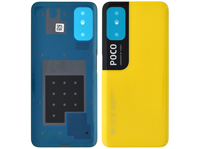 Xiaomi Poco M3 Pro 5G - Cover Batteria + Adesivi Yellow
