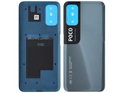 Xiaomi Poco M3 Pro 5G - Cover Batteria + Adesivi Black