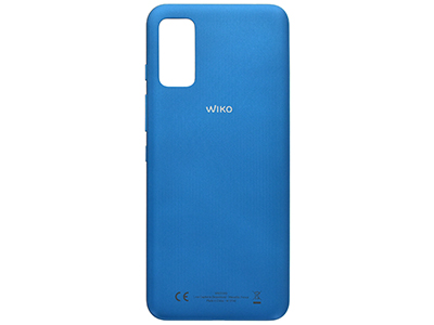 Wiko Power U10 - Cover Batteria + Tasti Laterali Denim Blue