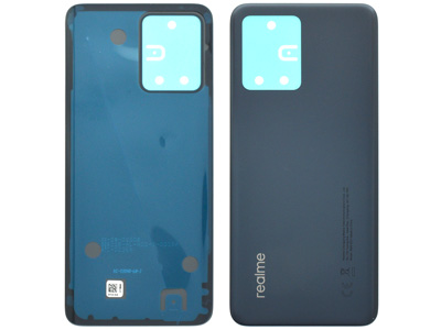 Realme Realme 9 - Back Cover + Adhesives Meteor Black