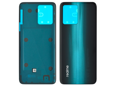 Realme Realme 9 Pro+ - Cover Batteria + Adesivi Aurora Green