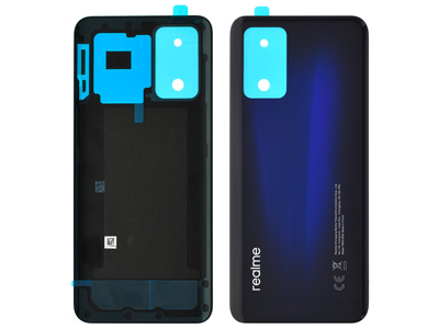 Realme Realme GT 5G - Cover Batteria + Adesivi Speed Blue