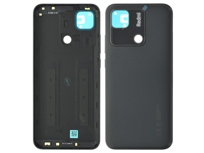 Xiaomi Redmi 10A - Cover Batteria + Tasti Laterali Charcoal Black