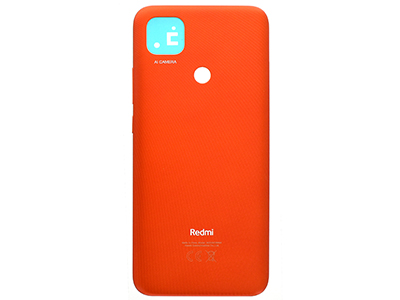 Xiaomi Redmi 9C - Cover Batteria + Tasti Laterali Orange