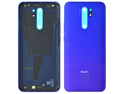 Xiaomi Redmi 9 - Cover Batteria + Adesivi Sunset Purple