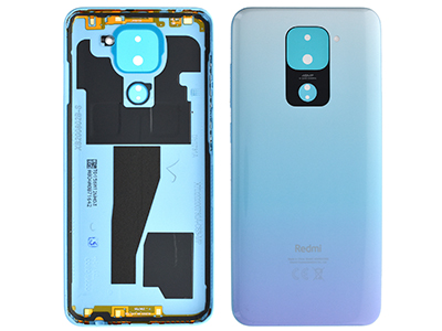 Xiaomi Redmi Note 9 - Cover Batteria + Tasti Laterali Glacier White