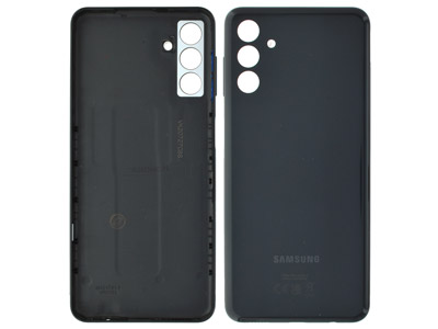Samsung SM-A047 Galaxy A04s - Cover Batteria + Tasto Volume Black