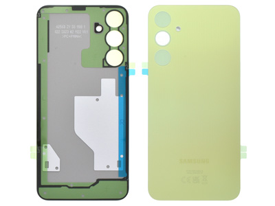 Samsung SM-A256 Galaxy A25 5G - Cover Batteria + Adesivi Yellow