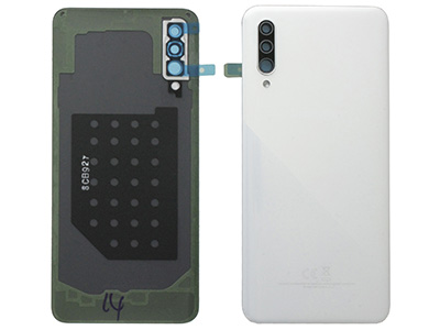 Samsung SM-A307 Galaxy A30s - Cover Batteria + Vetrino Camera + Adesivo Bianco