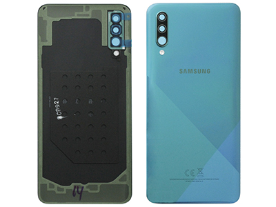 Samsung SM-A307 Galaxy A30s - Cover Batteria + Vetrino Camera + Adesivo Verde