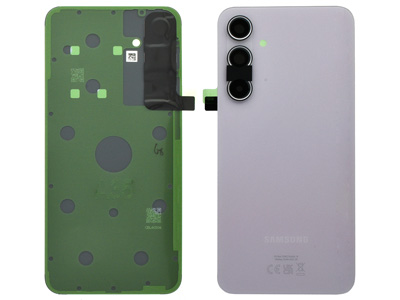 Samsung SM-A356 Galaxy A35 5G - Cover Batteria + Vetrino Camera + Adesivi Awesome Lilac