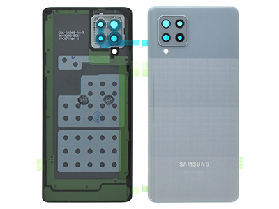 Samsung SM-A426 Galaxy A42 5G - Cover Batteria + Vetrino Camera + Adesivi Light Gray