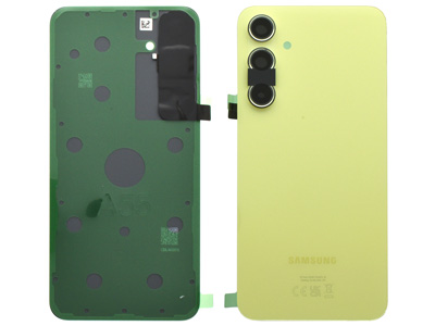 Samsung SM-A556 Galaxy A55 5G - Cover Batteria + Vetrino Camera + Adesivi Awesome Lemon