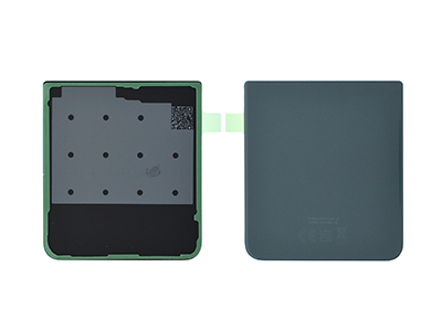 Samsung SM-F711 Galaxy Z Flip3 5G - Cover Batteria Inferiore + Adesivi Green