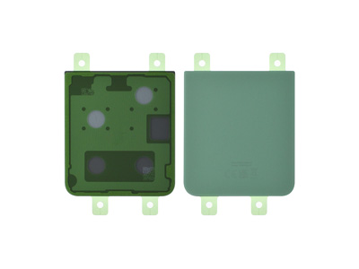 Samsung SM-F731 Galaxy Z Flip5 - Cover Batteria Inferiore  + Adesivi Green