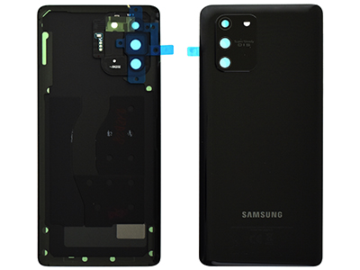 Samsung SM-G770 Galaxy S10 Lite - Cover Batteria + Vetrino Camera + Adesivi Nero