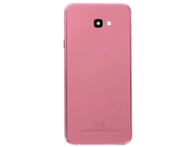 Samsung SM-J415 Galaxy J4+ - Cover Batteria + Vetrino Camera + Tasti Laterali Rosa  vers. Dual Sim
