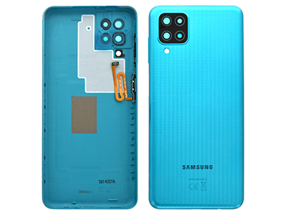 Samsung SM-M127 Galaxy M12 - Cover Batteria + Vetrino Camera + Tasti Laterali Green